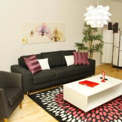 Апартаменты Kotimaailma Apartments Joensuu Йоенсуу комната для гостей фото 2