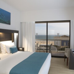 Отель Jupiter Algarve Hotel Португалия, Портимао - отзывы, цены и фото номеров - забронировать отель Jupiter Algarve Hotel онлайн комната для гостей фото 4