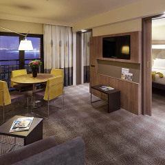 Novotel Istanbul Bosphorus Турция, Стамбул - 7 отзывов об отеле, цены и фото номеров - забронировать отель Novotel Istanbul Bosphorus онлайн комната для гостей фото 4