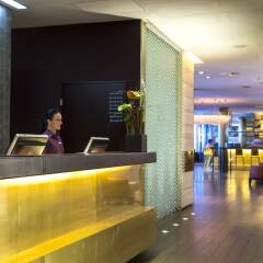 Radisson Blu Media Harbour Hotel, Düsseldorf интерьер отеля фото 3