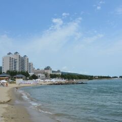 Отель Milennia Family Hotel Болгария, Солнечный берег - отзывы, цены и фото номеров - забронировать отель Milennia Family Hotel онлайн пляж фото 2