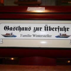 Отель Gasthaus Überfuhr Эльсбетен приотельная территория