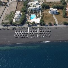 Отель Atlantis Beach Villa Греция, Остров Санторини - отзывы, цены и фото номеров - забронировать отель Atlantis Beach Villa онлайн пляж