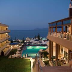 Отель Galini Sea View пляж фото 2