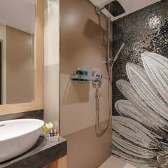 Boutique Hotel Wellenberg Цюрих ванная