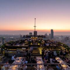 Отель Banyan Tree Bangkok Бангкок приотельная территория