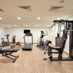 Отель Austria Trend Hotel Doppio Австрия, Вена - 4 отзыва об отеле, цены и фото номеров - забронировать отель Austria Trend Hotel Doppio онлайн фитнесс-зал фото 3