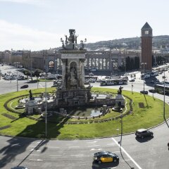 Отель Catalonia Barcelona Plaza Барселона парковка