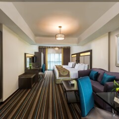 Отель Savoy Central Hotel Apartments ОАЭ, Дубай - 3 отзыва об отеле, цены и фото номеров - забронировать отель Savoy Central Hotel Apartments онлайн комната для гостей фото 4