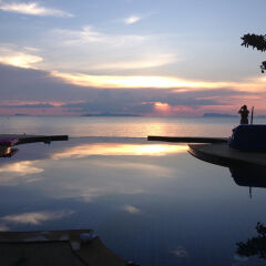 Отель Lipa Lodge Beach Resort пляж