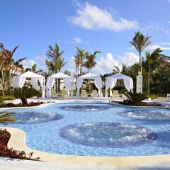 Отель Grand Bahia Principe Aquamarine Доминикана, Пунта Кана - отзывы, цены и фото номеров - забронировать отель Grand Bahia Principe Aquamarine онлайн бассейн фото 2