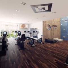 Отель P&O Apartments Solec Польша, Варшава - отзывы, цены и фото номеров - забронировать отель P&O Apartments Solec онлайн фитнесс-зал