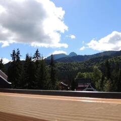 Апартаменты Guest House & Apartment Nabucco with Mountain View Закопане балкон