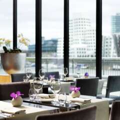 Отель Hyatt Regency Düsseldorf Германия, Дюссельдорф - отзывы, цены и фото номеров - забронировать отель Hyatt Regency Düsseldorf онлайн питание фото 3