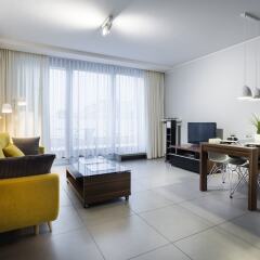 Отель Elite Apartments Galileo Польша, Познань - отзывы, цены и фото номеров - забронировать отель Elite Apartments Galileo онлайн комната для гостей фото 3