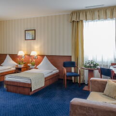 Отель Business Hotel Vega Польша, Вроцлав - отзывы, цены и фото номеров - забронировать отель Business Hotel Vega онлайн комната для гостей фото 5