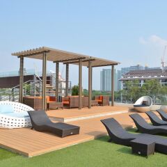 Отель Cetus Beachfront Condo By Pong Паттайя бассейн фото 2
