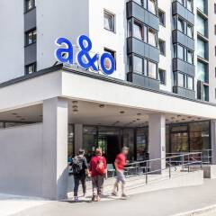 Отель A&O Prague Rhea спортивное сооружение
