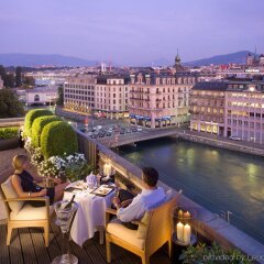 Отель Mandarin Oriental, Geneva Швейцария, Женева - отзывы, цены и фото номеров - забронировать отель Mandarin Oriental, Geneva онлайн бассейн фото 2