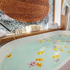 Отель Pearl Beach Resort And Spa Бора-Бора ванная