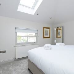 Отель Bright 1BR flat in West London Великобритания, Лондон - отзывы, цены и фото номеров - забронировать отель Bright 1BR flat in West London онлайн комната для гостей фото 5