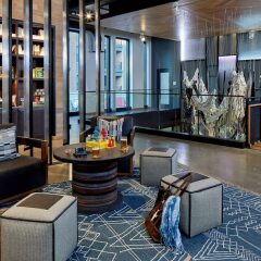 Отель Moxy Columbus Short North США, Колумбус - отзывы, цены и фото номеров - забронировать отель Moxy Columbus Short North онлайн интерьер отеля