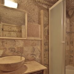 Grand Cave Suites Турция, Гёреме - 2 отзыва об отеле, цены и фото номеров - забронировать отель Grand Cave Suites онлайн ванная фото 2