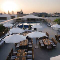 Movenpick Hotel & Apartments Bur Dubai балкон