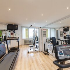 Отель Holiday Inn München Süd Германия, Мюнхен - 13 отзывов об отеле, цены и фото номеров - забронировать отель Holiday Inn München Süd онлайн фитнесс-зал фото 3