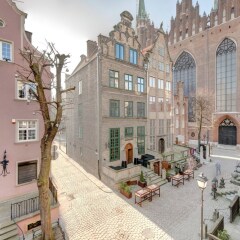 Апартаменты Gdansk Old Town Apartments балкон