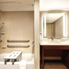 Отель Homewood Suites by Hilton Washington DC Capitol-Navy Yard США, Вашингтон - отзывы, цены и фото номеров - забронировать отель Homewood Suites by Hilton Washington DC Capitol-Navy Yard онлайн ванная фото 2