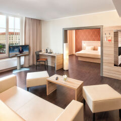 Отель Star Inn Hotel Premium Dresden im Haus Altmarkt, by Quality Германия, Дрезден - 13 отзывов об отеле, цены и фото номеров - забронировать отель Star Inn Hotel Premium Dresden im Haus Altmarkt, by Quality онлайн комната для гостей фото 4