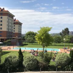 Отель Apartamentos Alday бассейн