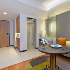 Отель Citadines Sukhumvit 11 Bangkok Таиланд, Бангкок - отзывы, цены и фото номеров - забронировать отель Citadines Sukhumvit 11 Bangkok онлайн комната для гостей фото 3