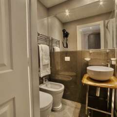 Отель Boutique Hotel Hugo Италия, Флоренция - отзывы, цены и фото номеров - забронировать отель Boutique Hotel Hugo онлайн ванная