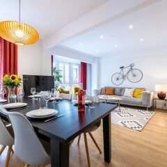 Отель Marina Beach Apartment Испания, Сан-Себастьян - отзывы, цены и фото номеров - забронировать отель Marina Beach Apartment онлайн комната для гостей фото 4