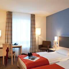 Отель Mercure Hotel Berlin City West Германия, Берлин - отзывы, цены и фото номеров - забронировать отель Mercure Hotel Berlin City West онлайн комната для гостей фото 4