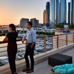 Отель InterContinental Abu Dhabi балкон