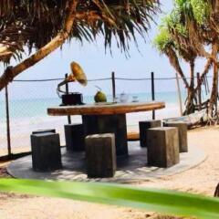 Отель Villa Sri Beach пляж фото 2