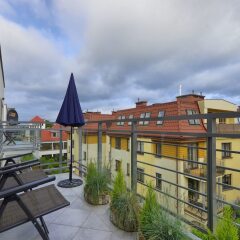Апартаменты Irs Royal Apartments - Sopocka Rezydencja Сопот балкон