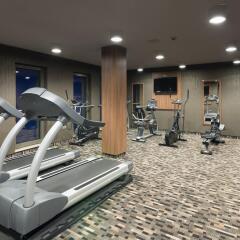 Отель Holiday Inn Krakow City Centre Польша, Краков - 4 отзыва об отеле, цены и фото номеров - забронировать отель Holiday Inn Krakow City Centre онлайн фитнесс-зал