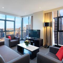Отель Meriton Suites Pitt Street Австралия, Сидней - отзывы, цены и фото номеров - забронировать отель Meriton Suites Pitt Street онлайн комната для гостей фото 2