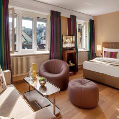 Отель Boutique Hotel Wellenberg Швейцария, Цюрих - 10 отзывов об отеле, цены и фото номеров - забронировать отель Boutique Hotel Wellenberg онлайн комната для гостей фото 4
