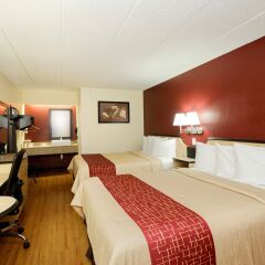 Отель Red Roof Inn Columbus West - Hilliard комната для гостей фото 5