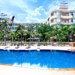 Отель New Wave Vung Tau Вьетнам, Вунгтау - отзывы, цены и фото номеров - забронировать отель New Wave Vung Tau онлайн бассейн фото 2