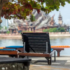 Отель Garden Sea View Resort Таиланд, Паттайя - 4 отзыва об отеле, цены и фото номеров - забронировать отель Garden Sea View Resort онлайн приотельная территория
