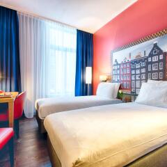 Отель Leonardo Hotel Amsterdam City Center Нидерланды, Амстердам - 12 отзывов об отеле, цены и фото номеров - забронировать отель Leonardo Hotel Amsterdam City Center онлайн комната для гостей фото 3
