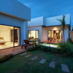 Отель Seastone Private Pool Villas балкон