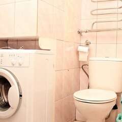 Гостиница Улучшенные апартаменты «ApartLux на Амундсена 5» в Москве отзывы, цены и фото номеров - забронировать гостиницу Улучшенные апартаменты «ApartLux на Амундсена 5» онлайн Москва ванная фото 3