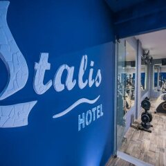 Отель Stalis Blue Sea Front Deluxe Rooms фитнесс-зал
